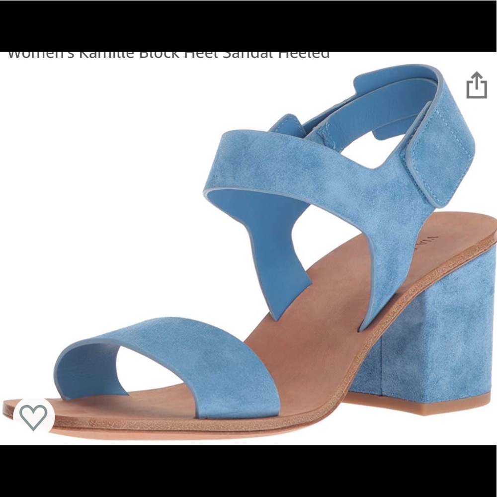 Via Spiga Kamilla suede ankle strap sandals 7